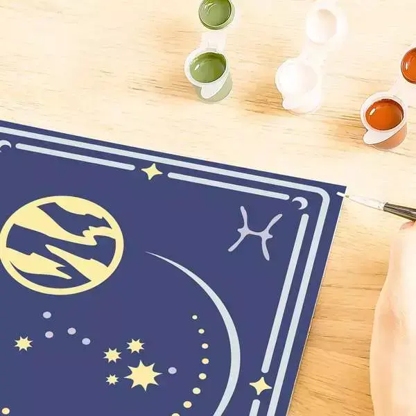 Ravensburger CreArt painting kit — Pisces (23735) Photo 7