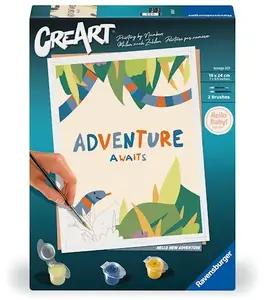 Art kit Ravensburger CreArt - "Hello New Adventure" painting set, model 23904