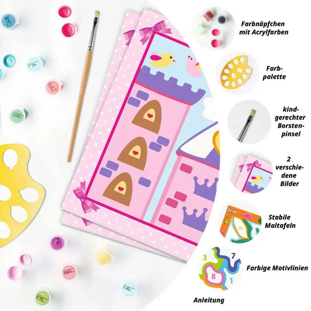Ravensburger CreArt Junior Little Princess painting set Photo 4