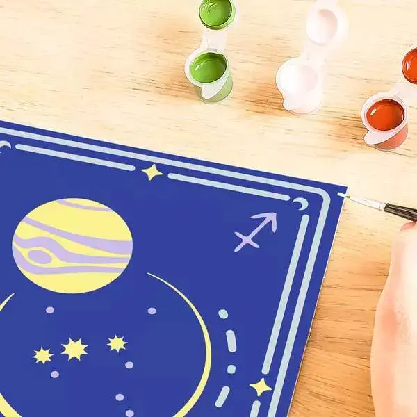 Ravensburger CreArt paint-by-number – Sagittarius 23741 Photo 6