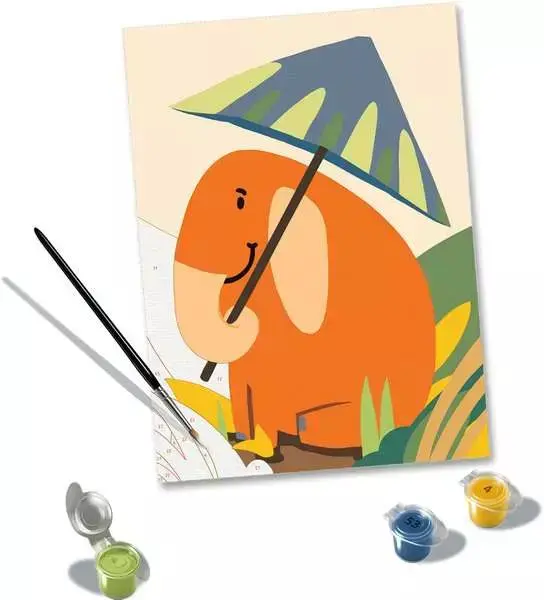 Ravensburger CreArt Hello Elephant painting kit Photo 3