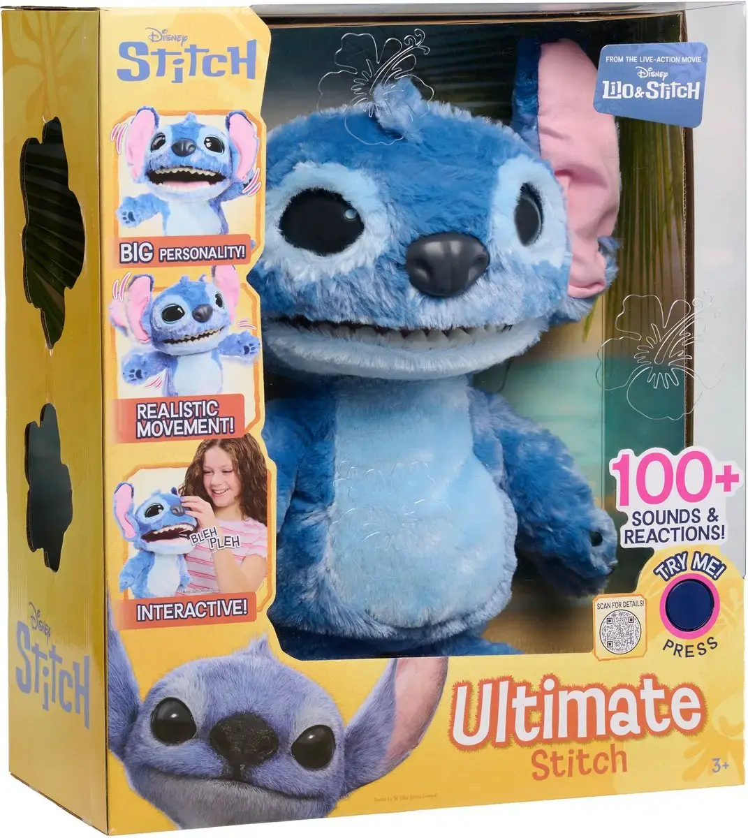 just play Disney Stitch Ultimate Stitch плюшевая фигурка Photo 3