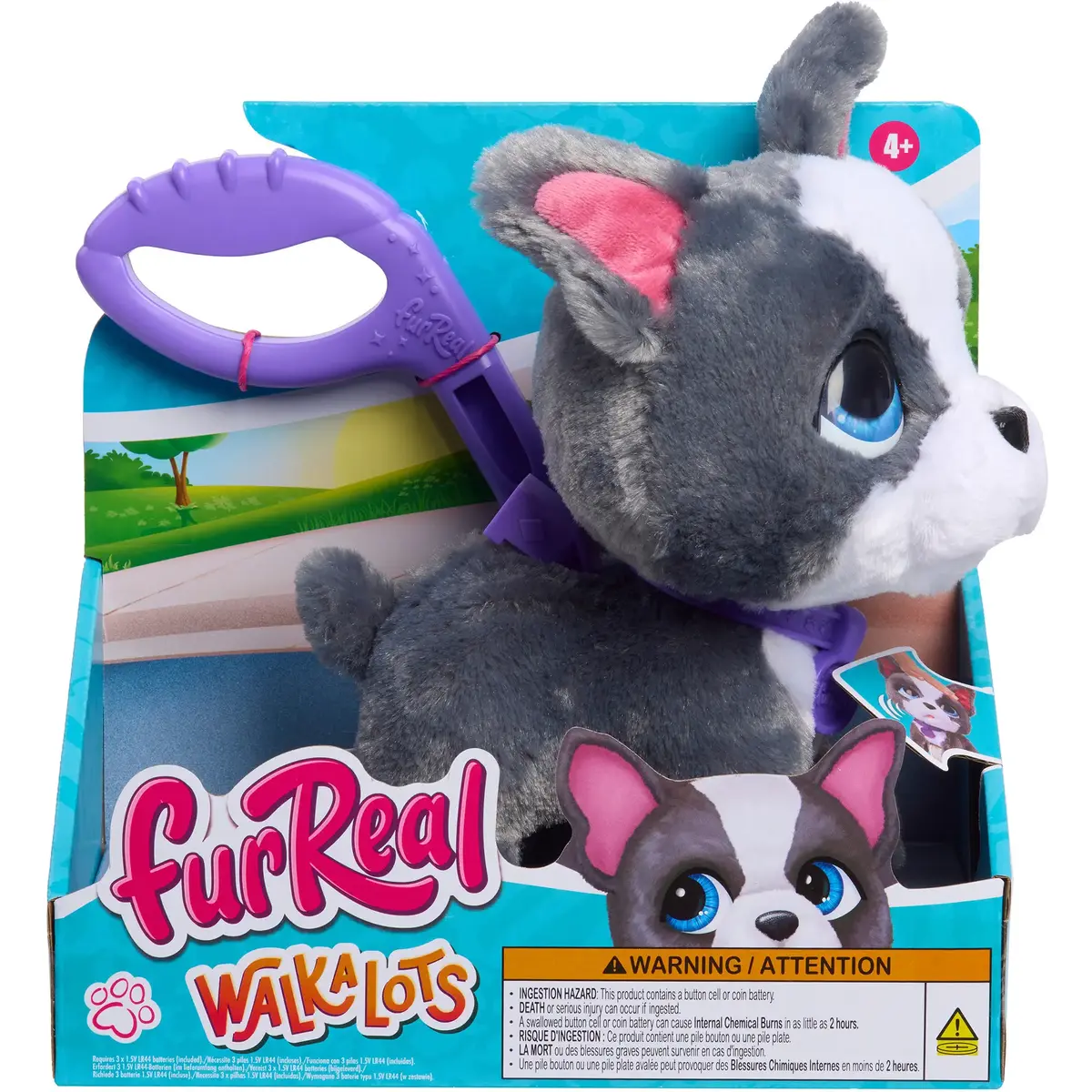Just Play furReal Walk-a-Lots Французский бульдог фигурка Photo 3
