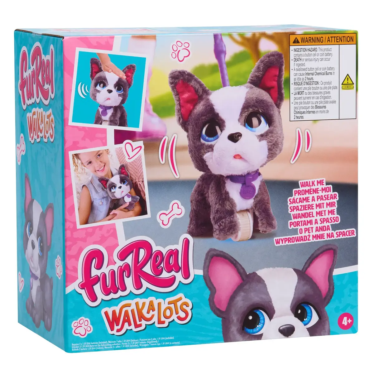 Just Play furReal Walk-a-Lots Французский бульдог фигурка Photo 5