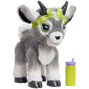 Mīkstā rotaļlieta Just Play furReal Daisy Yoga Goat ar kustību un skaņu, plīša rotaļlieta