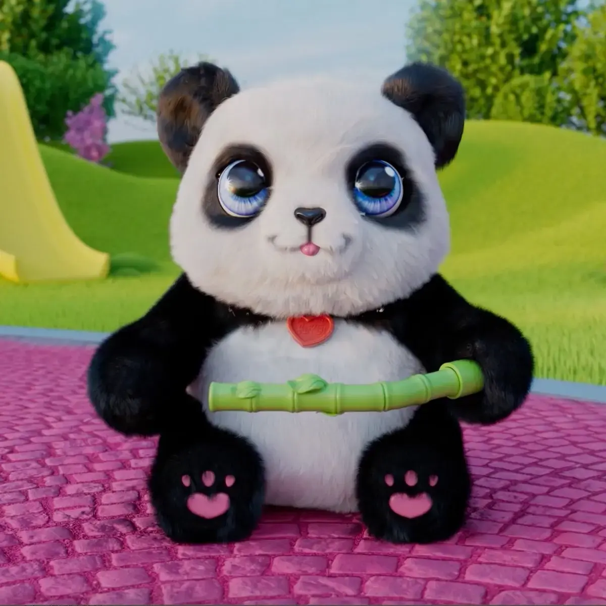Мягкая игрушка just play furReal Coco the Tumbling Panda Photo 5