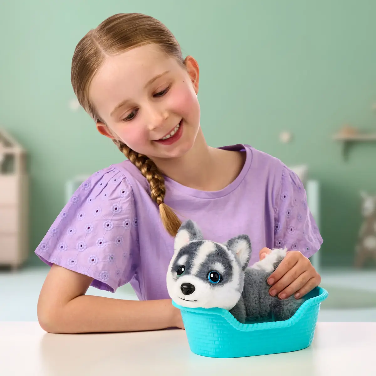 Moose Toys Little Live Pets My Really Real S2 Puppy Mini — Aurora Photo 5