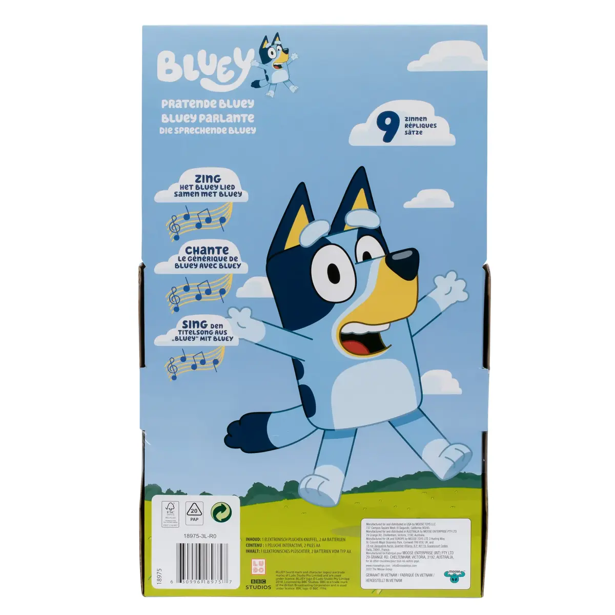 Говорящая плюшевая Bluey Серия 11 — Moose Toys Photo 5