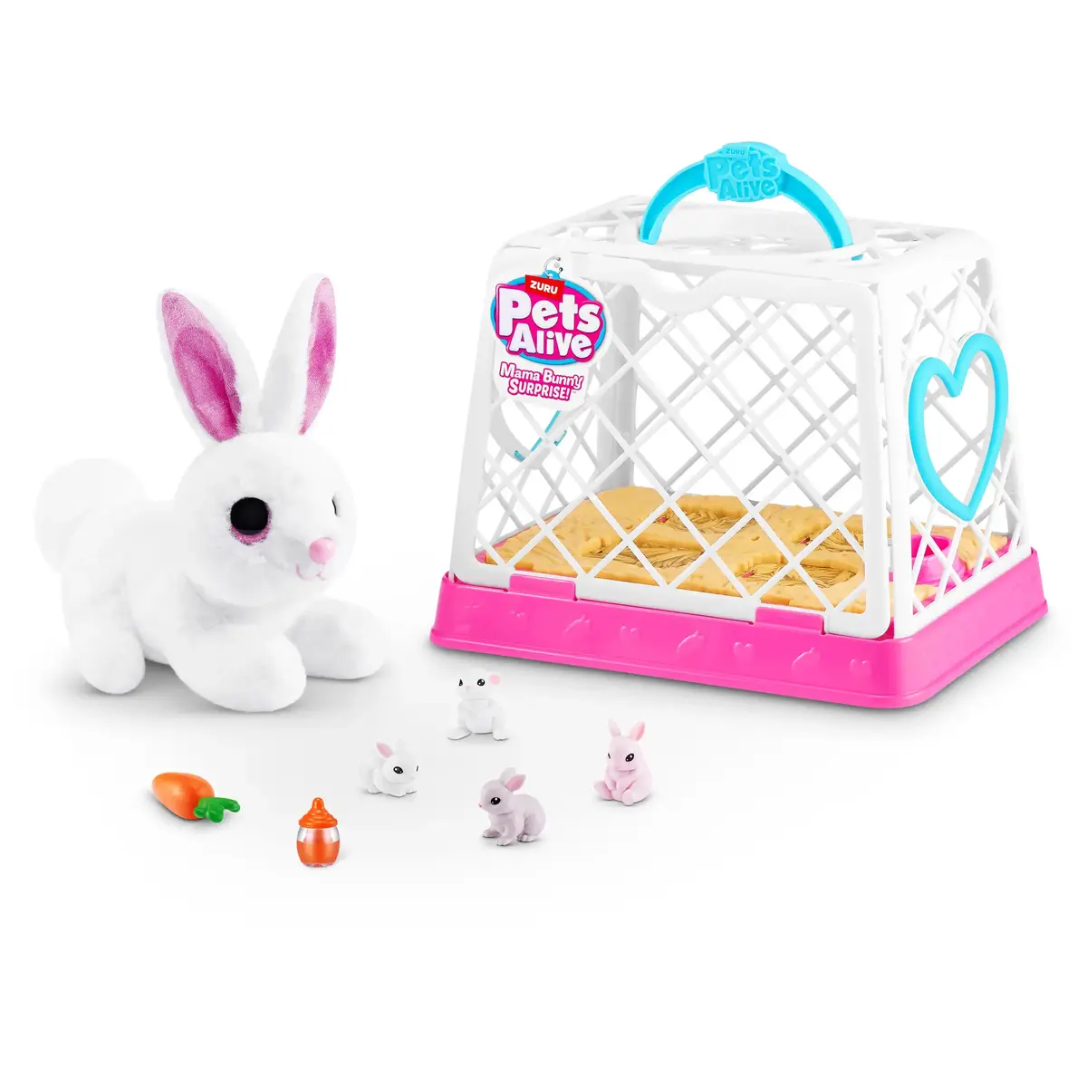 Zuru Mama Bunny & Baby Surprise — плюшевая игрушка Photo 2