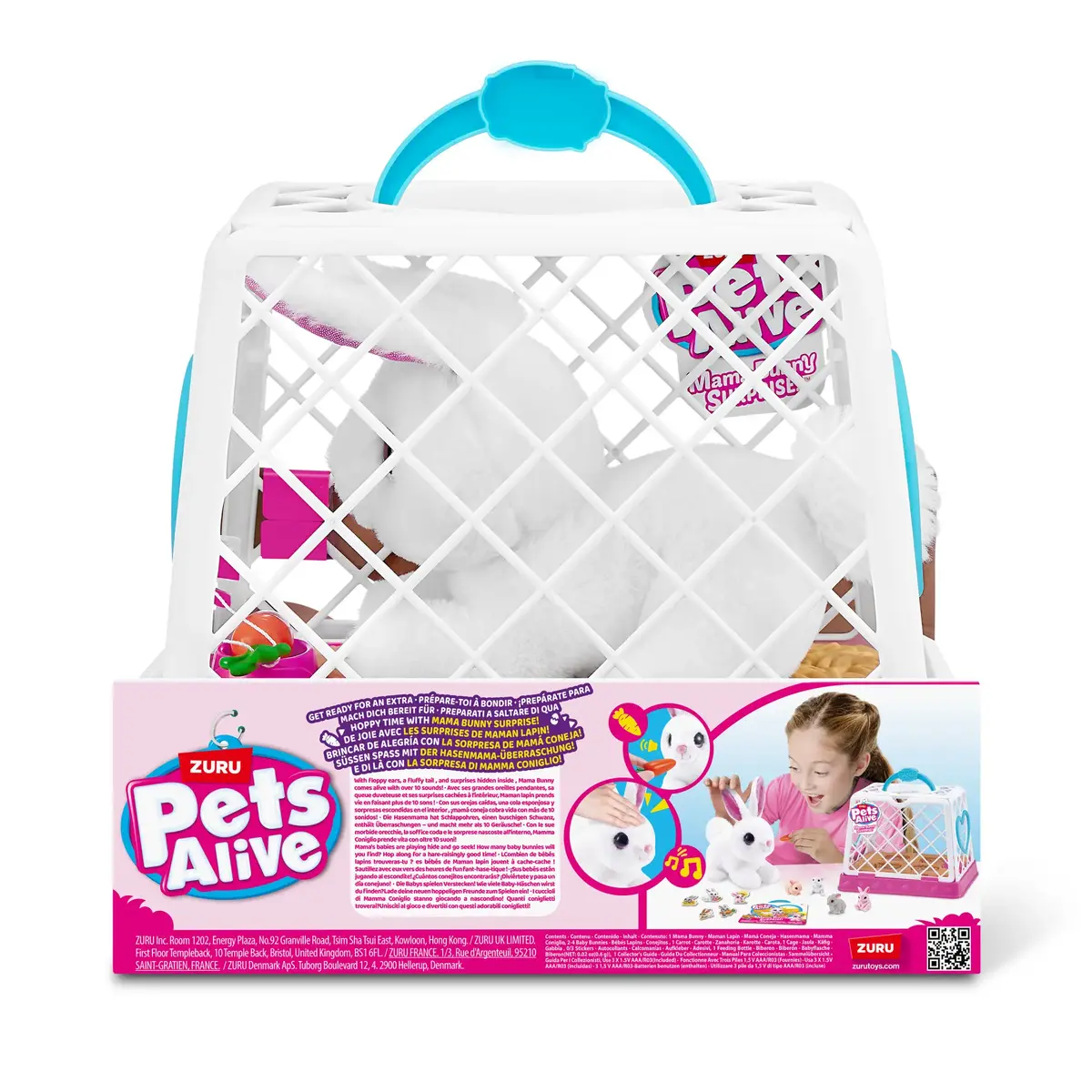 Zuru Mama Bunny & Baby Surprise — плюшевая игрушка Photo 15