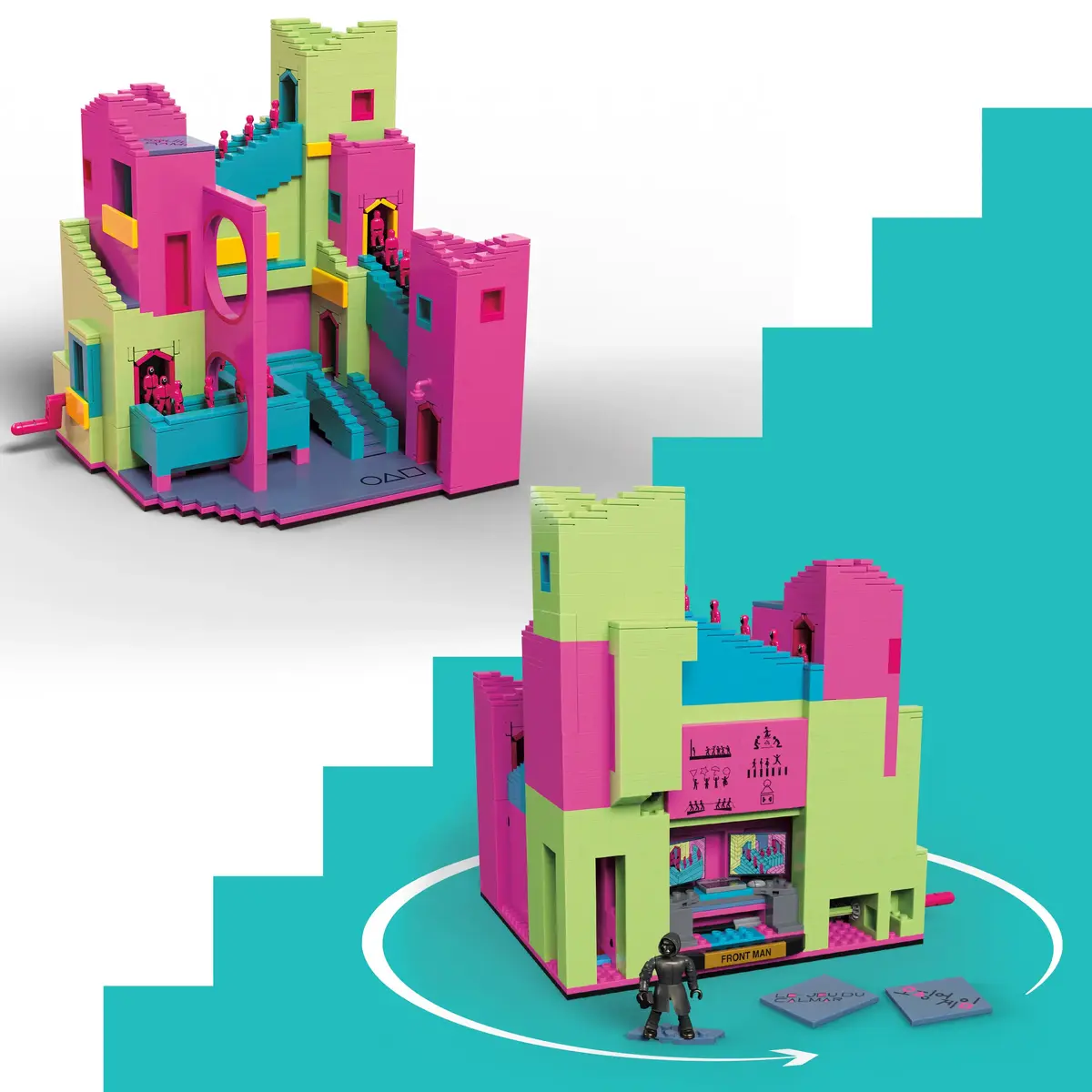 MATTEL MEGA Showcase Squid Game Set HYL45 конструктор Photo 6