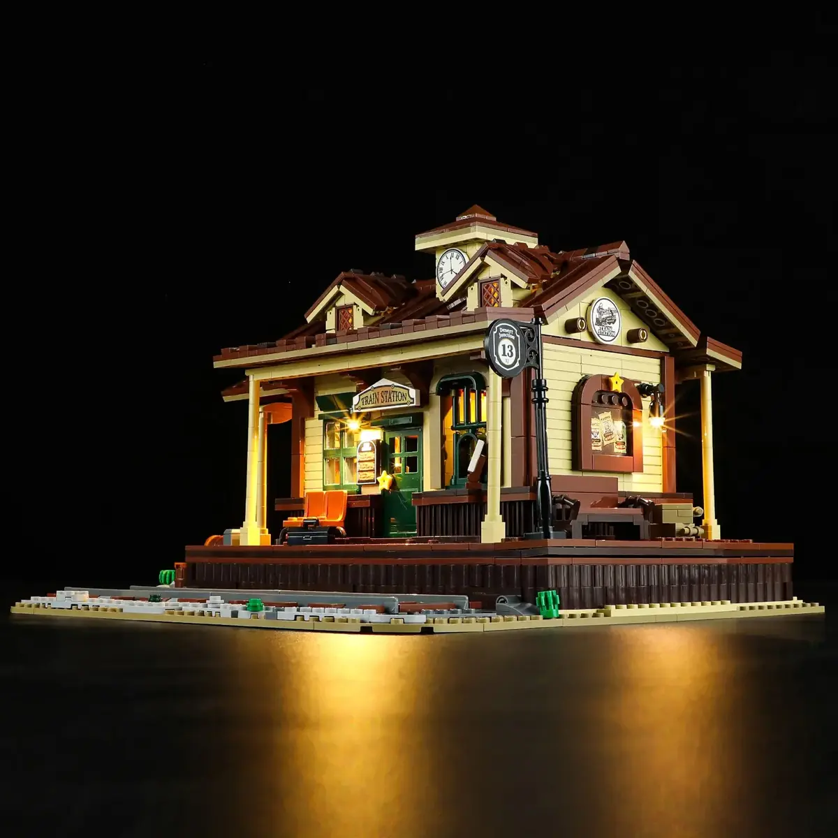 Konstruktors Lumibricks Westbahnhof F9039 Photo 3