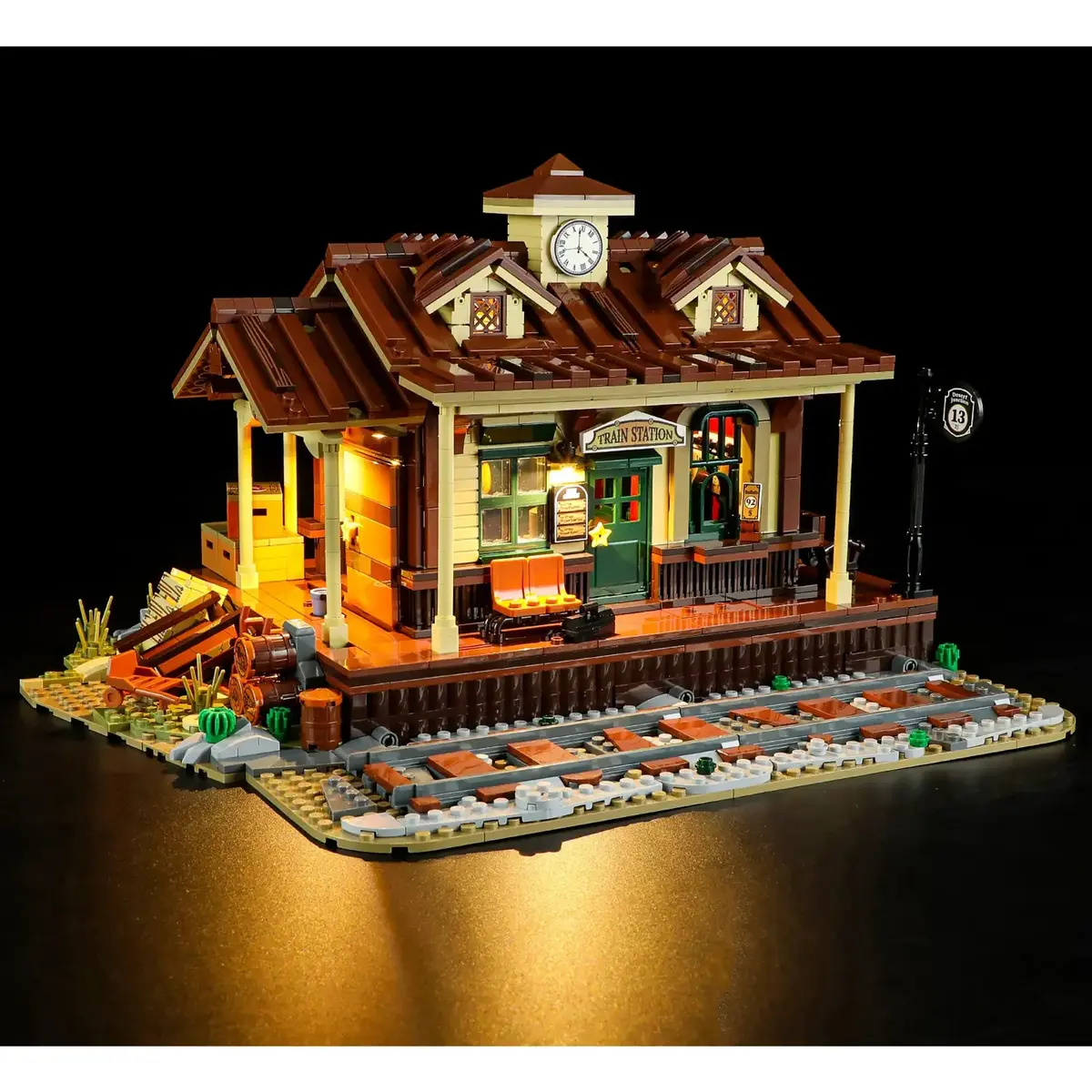 Konstruktors Lumibricks Westbahnhof F9039 Photo 6
