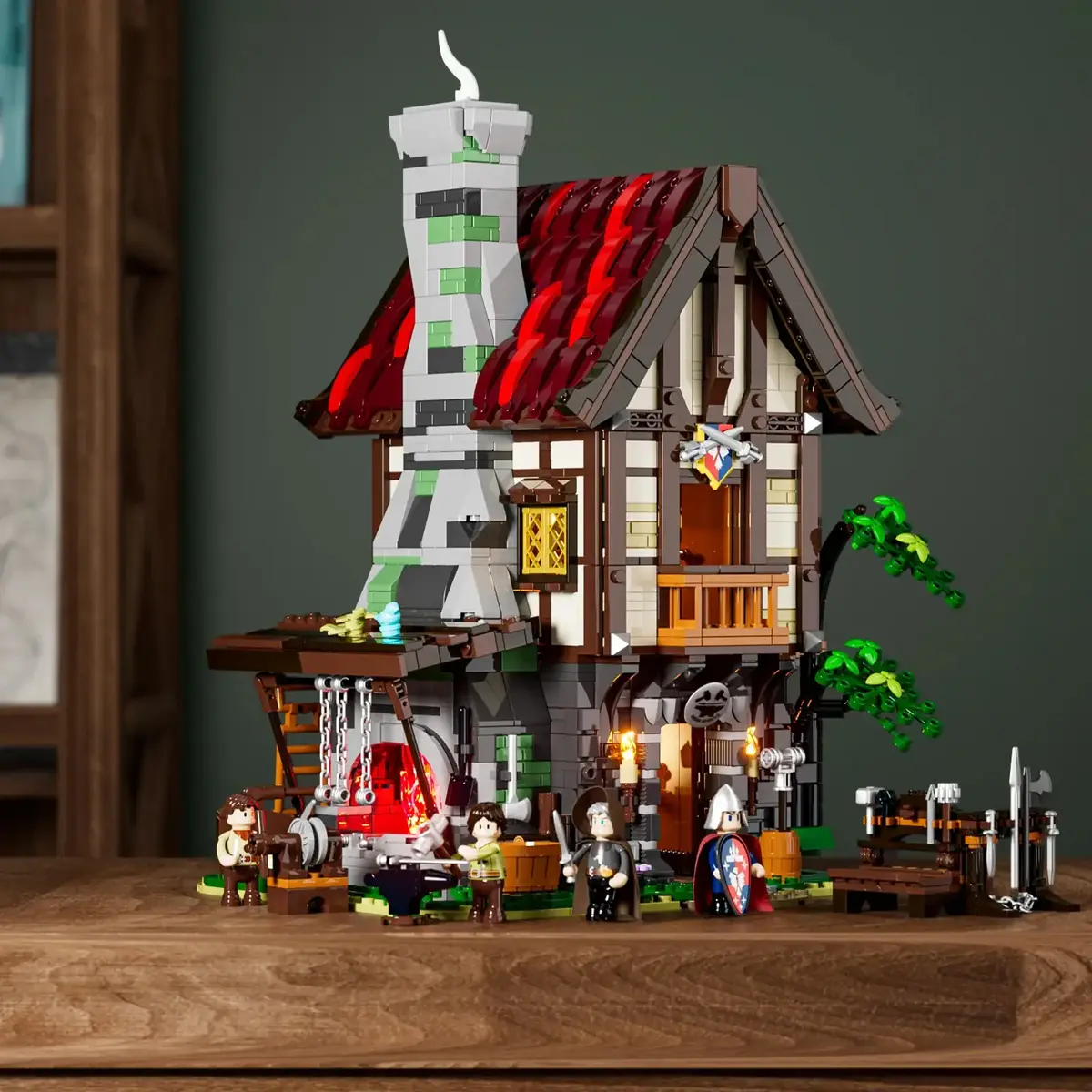 Конструктор Lumibricks Blacksmith's House F9040 Photo 4