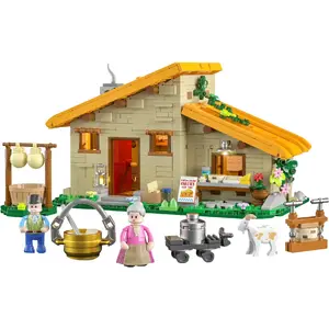 Construction toy Lumibricks Farm Cheese House, playset model F9049, themed building kit