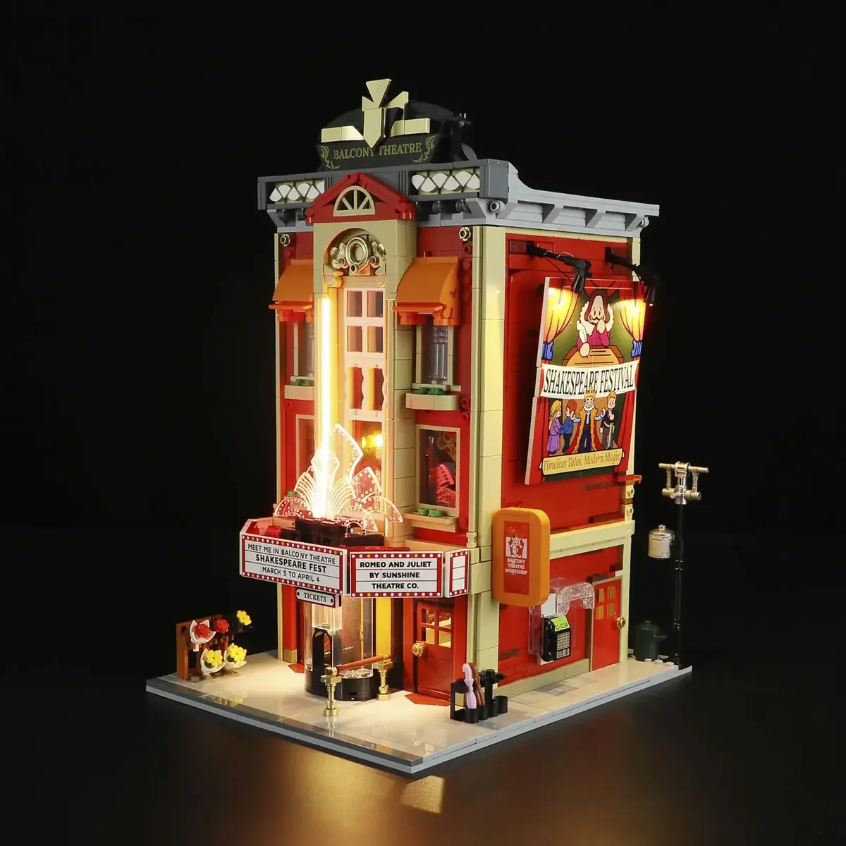 Конструктор Diverse Lumibricks Balcony Theater F9056 Photo 2