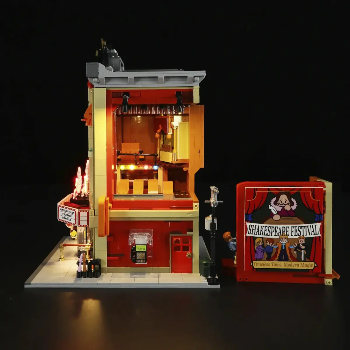 Конструктор Diverse Lumibricks Balcony Theater F9056 Photo 4