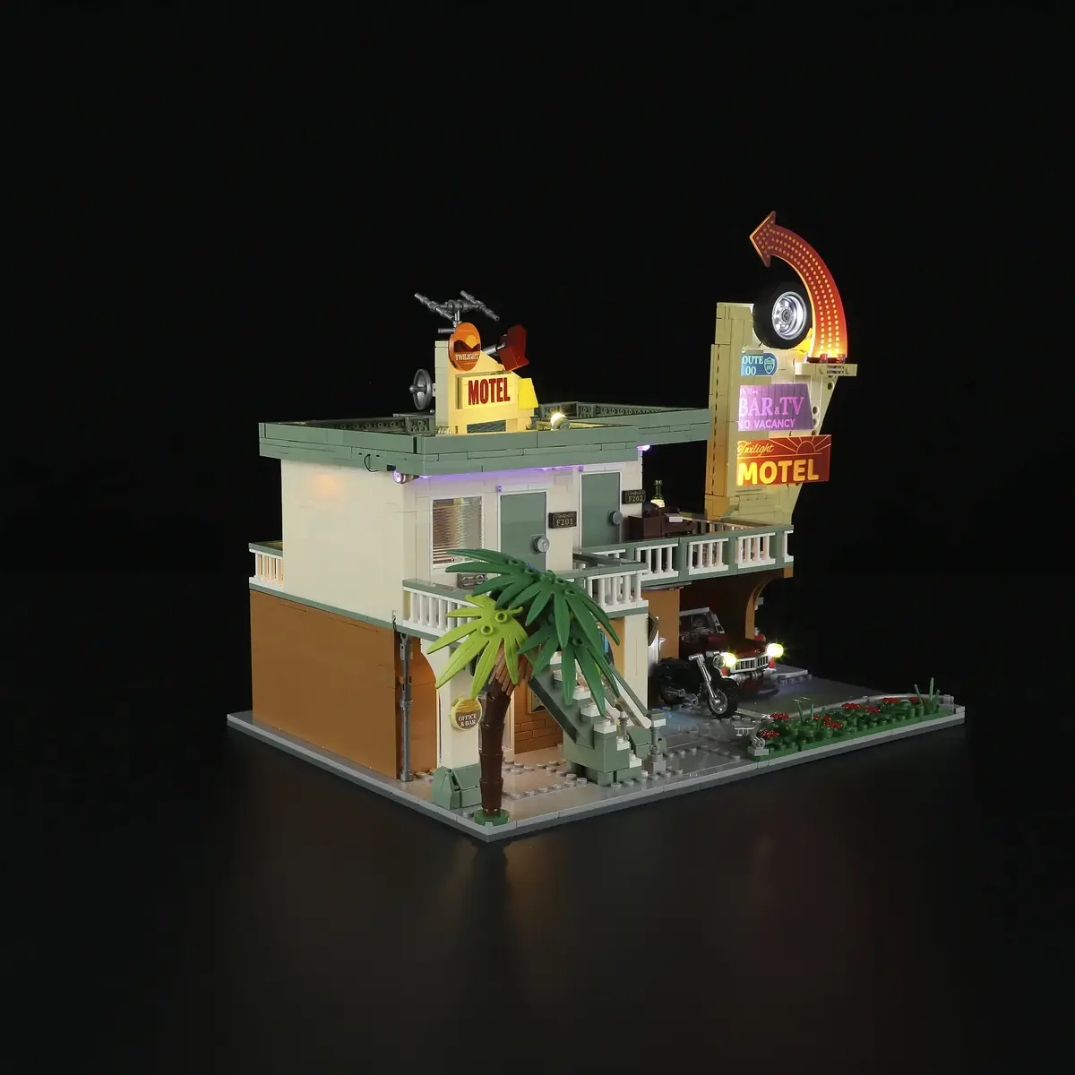 Конструктор Lumibricks Twilight Motel F9054 Photo 4