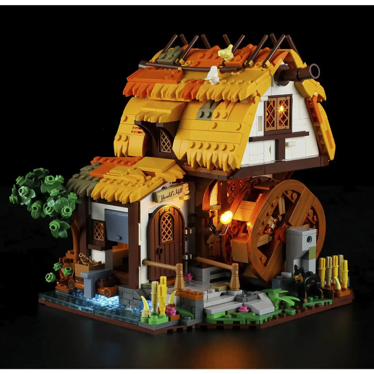 Lumibricks Средневековая Водяная Мельница конструктор F9061 Photo 2