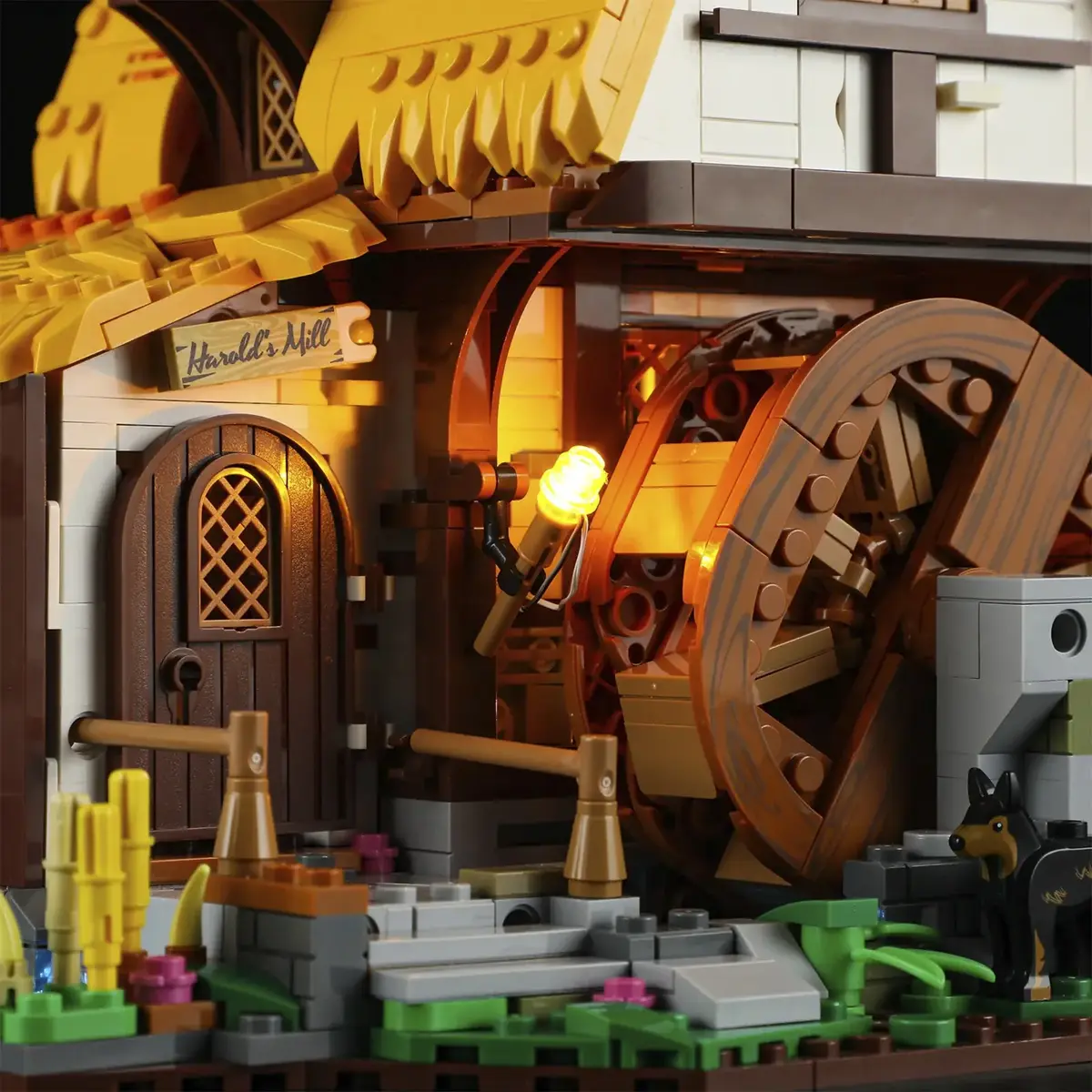 Lumibricks Средневековая Водяная Мельница конструктор F9061 Photo 6