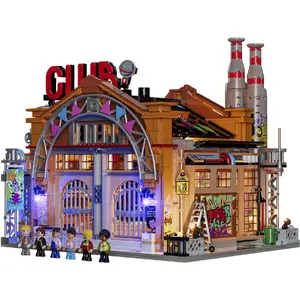 Construction toy Lumibricks Factory House of Music set F9068 — modular light-up bricks for building a music-themed house