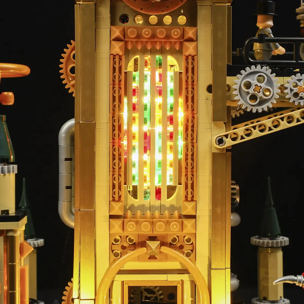 Lumibricks Steampunk Watchtower F9070 konstruktors Photo 4