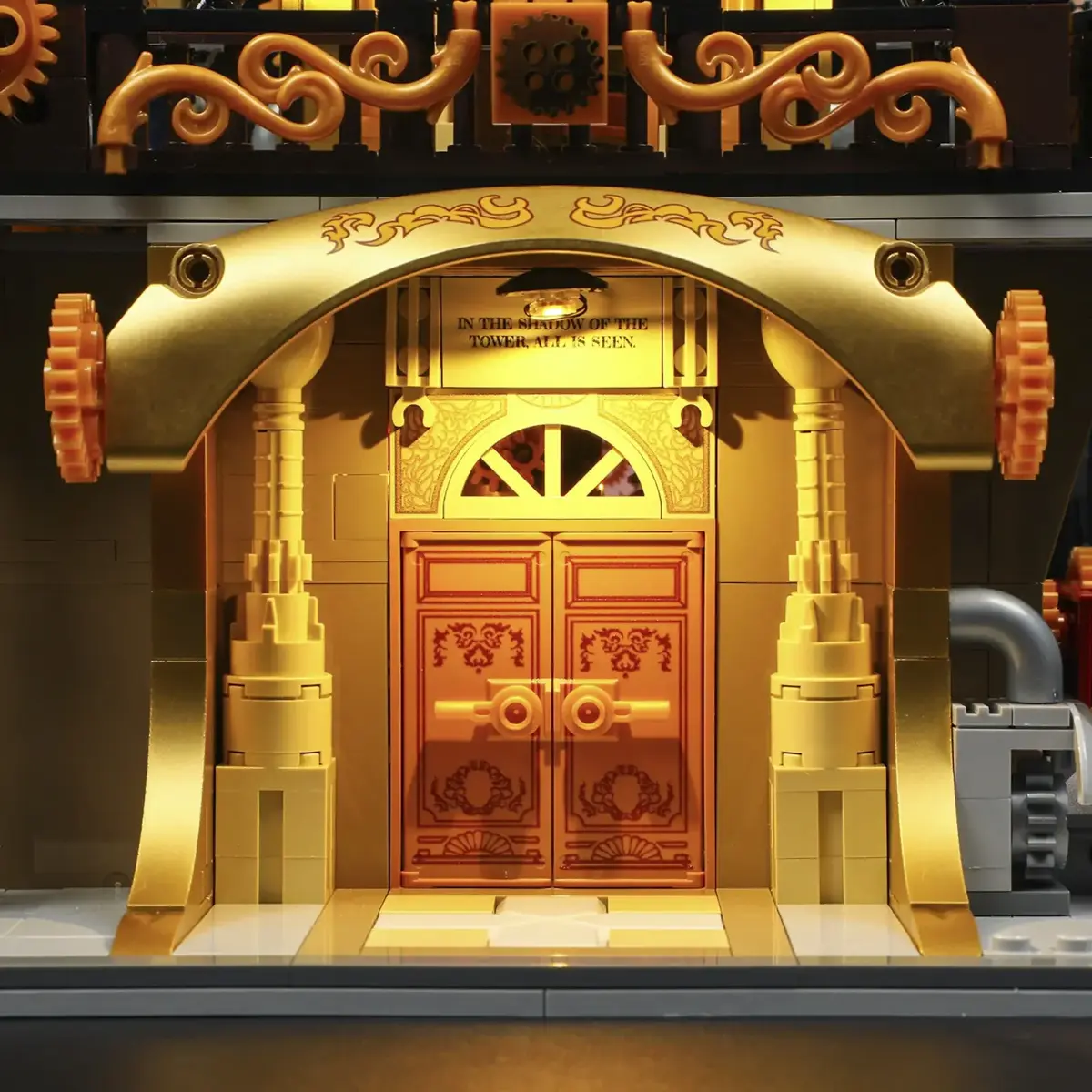 Lumibricks Steampunk Watchtower F9070 konstruktors Photo 5
