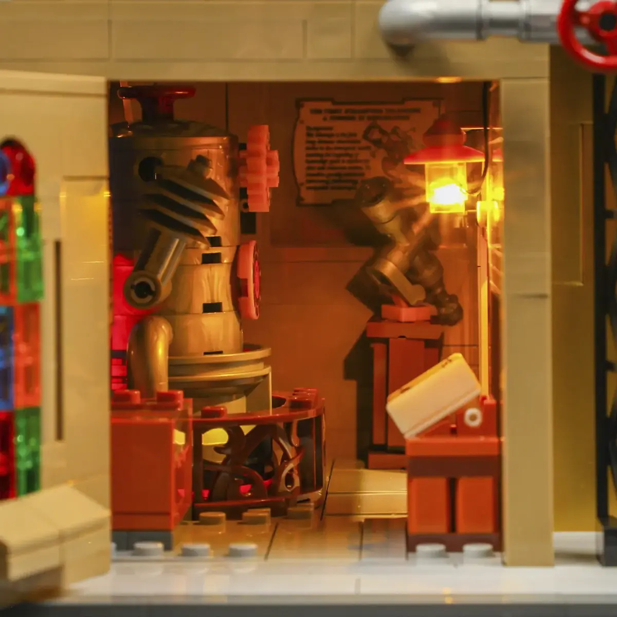 Lumibricks Steampunk Watchtower F9070 konstruktors Photo 6