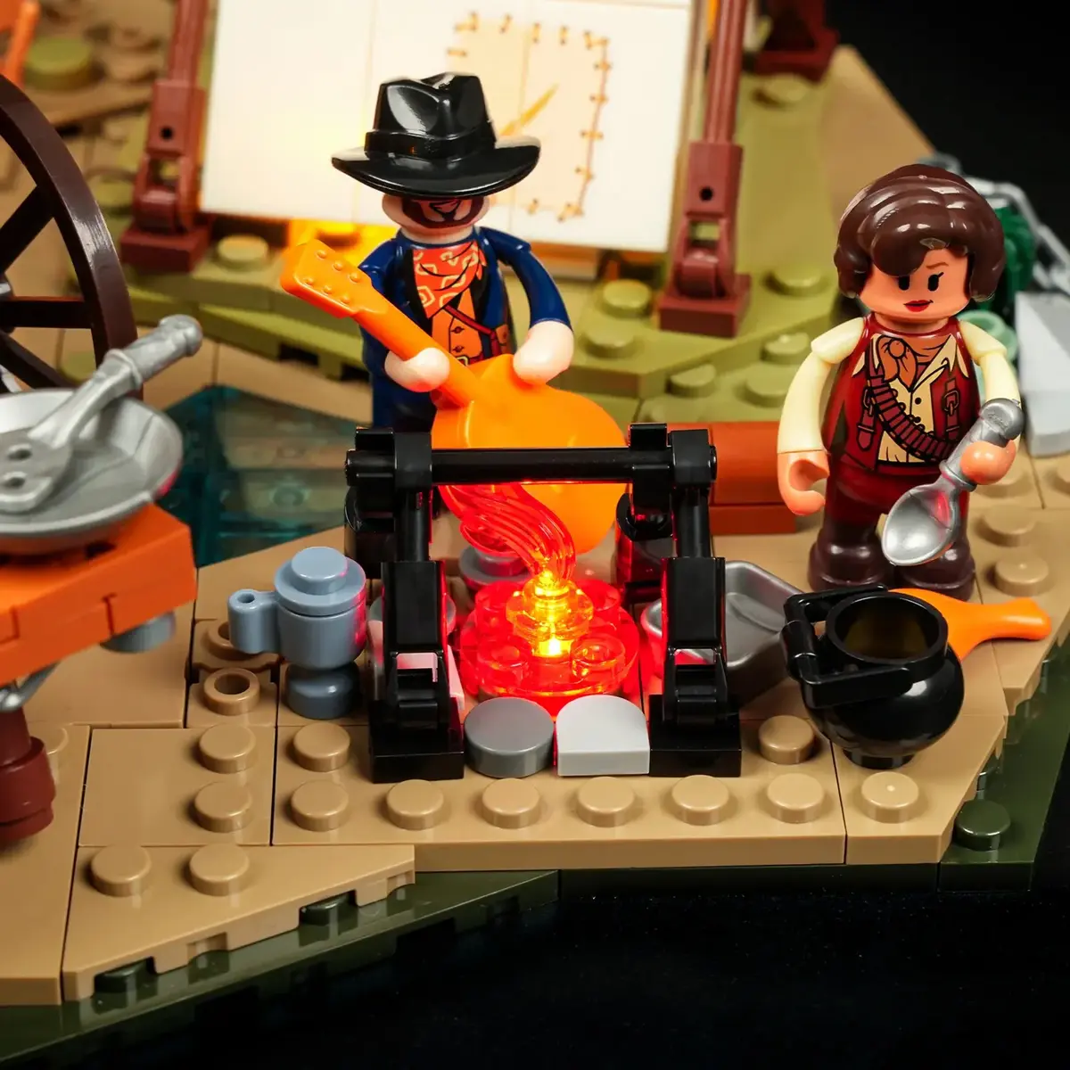 Конструктор Lumibricks Cowboy Camp F9076 Photo 5