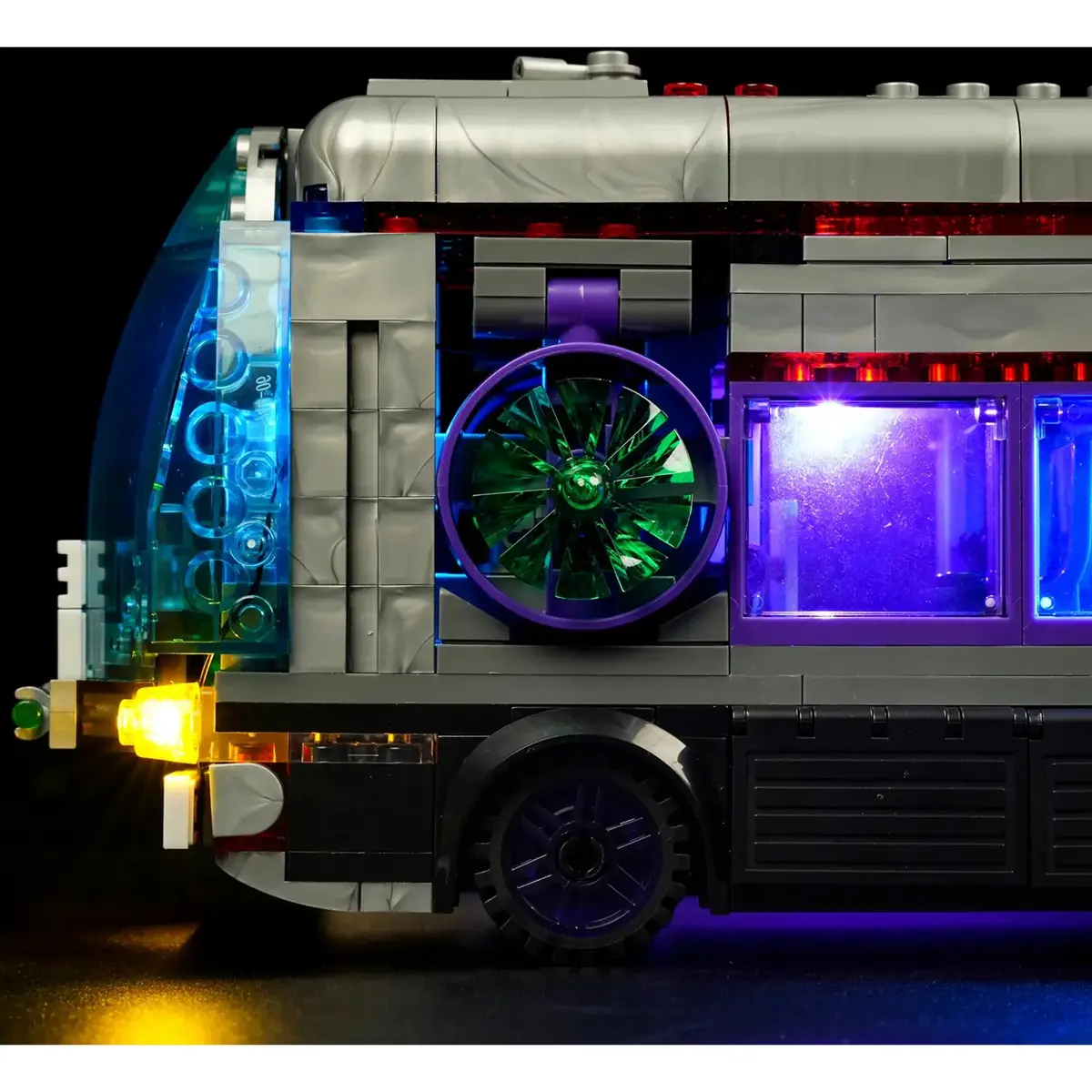 Lumibricks Cyberpunk Neoncity Future Bus F9060 Photo 5