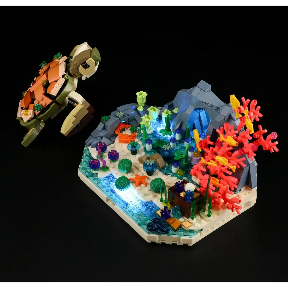 Конструктор Lumibricks Turtle Reef Dream F9072 Photo 3