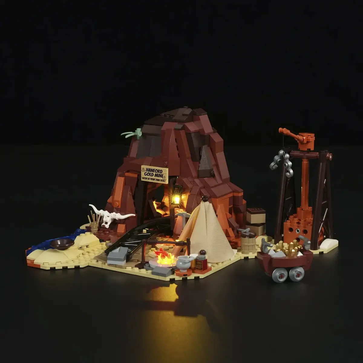 Конструктор Lumibricks Old West Gold Mine F9077 Photo 2