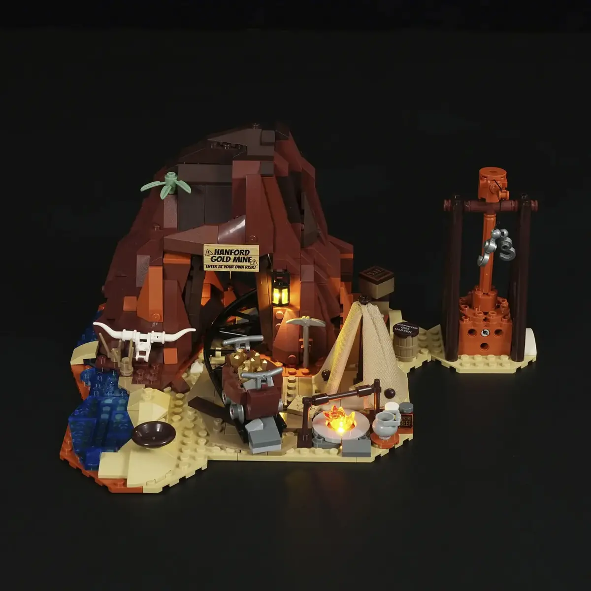 Конструктор Lumibricks Old West Gold Mine F9077 Photo 3