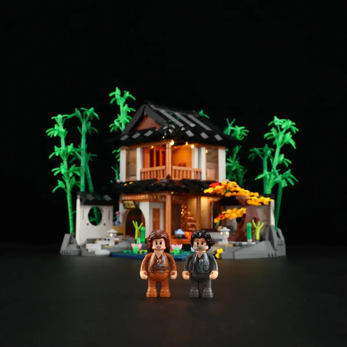 Игрушка-конструктор Lumibricks Bamboo House L9075 Photo 3