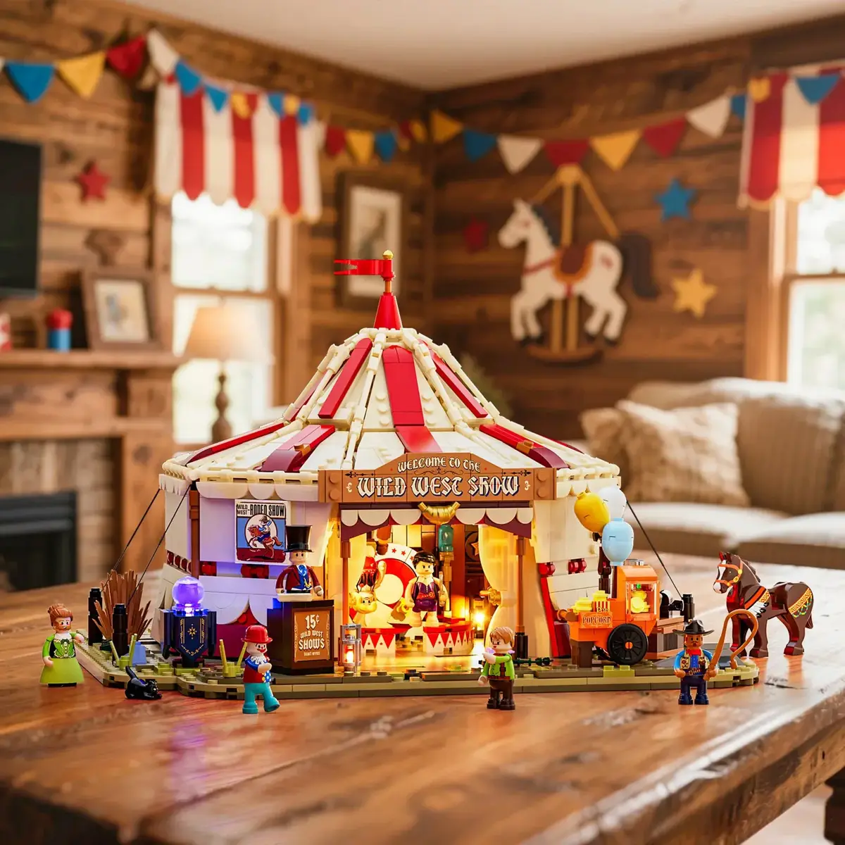 Lumibricks Traveling Circus construction toy L9079 Photo 2