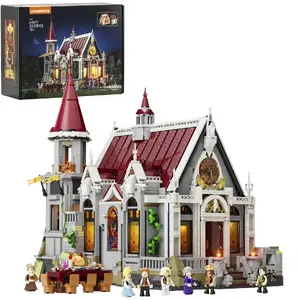 Construction toy Lumibricks Castle Banquet Hall model L9071 — modular light-up bricks playset