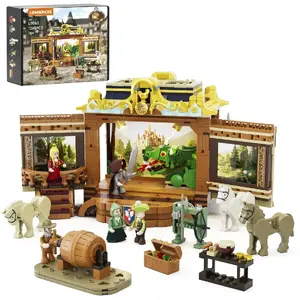 Конструктор Lumibricks Medieval Troop Carriage L9063 – тематический строительный набор