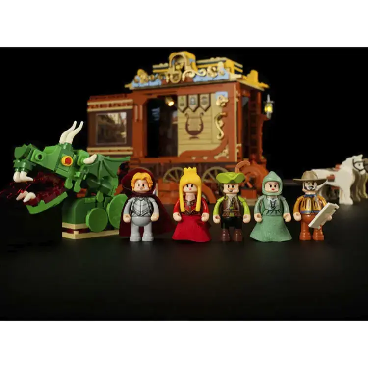 Lumibricks Medieval Troop Carriage L9063 конструктор Photo 3