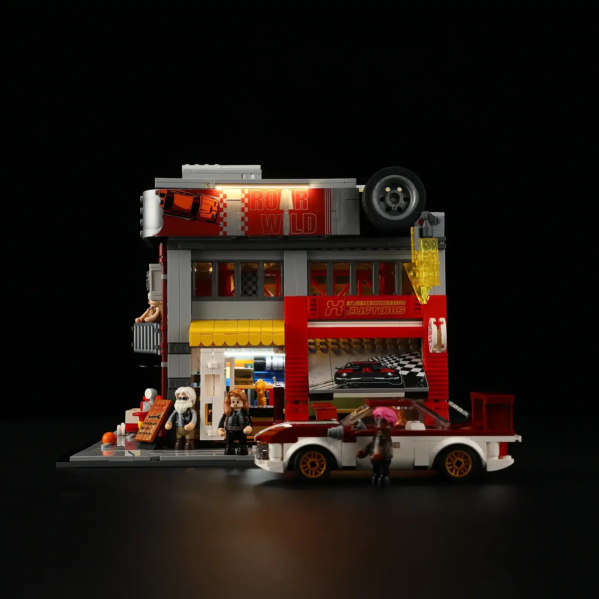Lumibricks Street MOD Garage construction set L9088 Photo 2