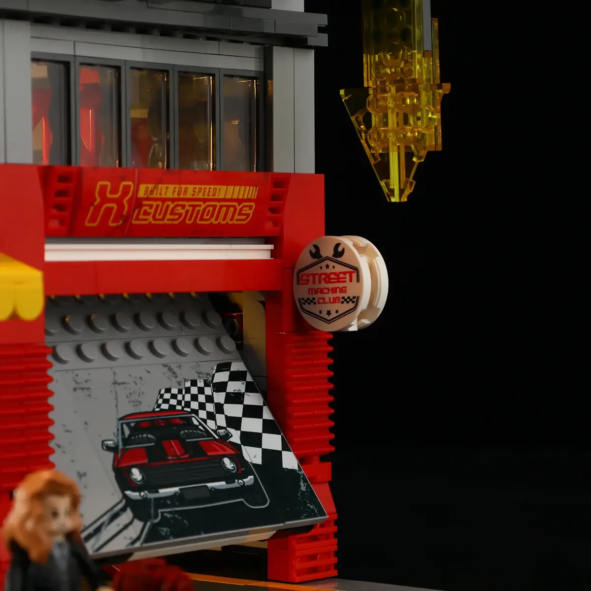 Lumibricks Street MOD Garage construction set L9088 Photo 6