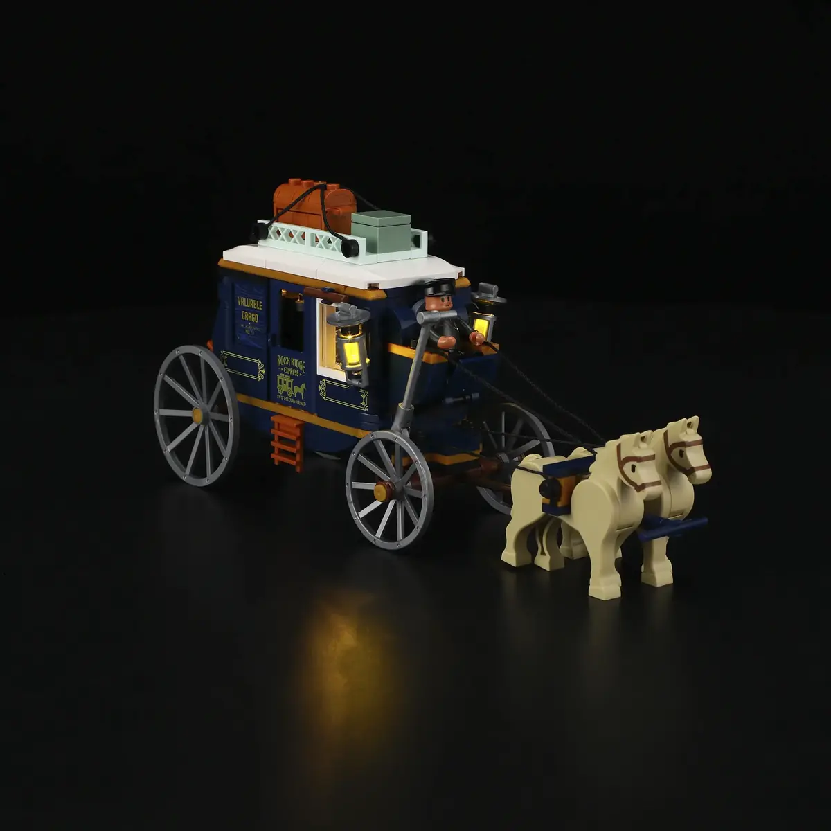 Lumibricks Treasure Stagecoach L9099 construction toy Photo 2