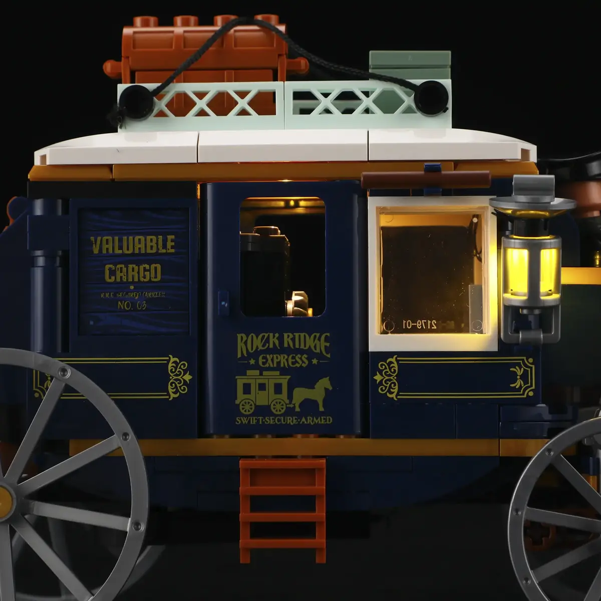Lumibricks Treasure Stagecoach L9099 construction toy Photo 5