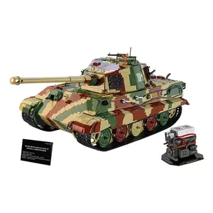 Construction toy tank Cobi Tiger II King Tiger scale 1:12 model