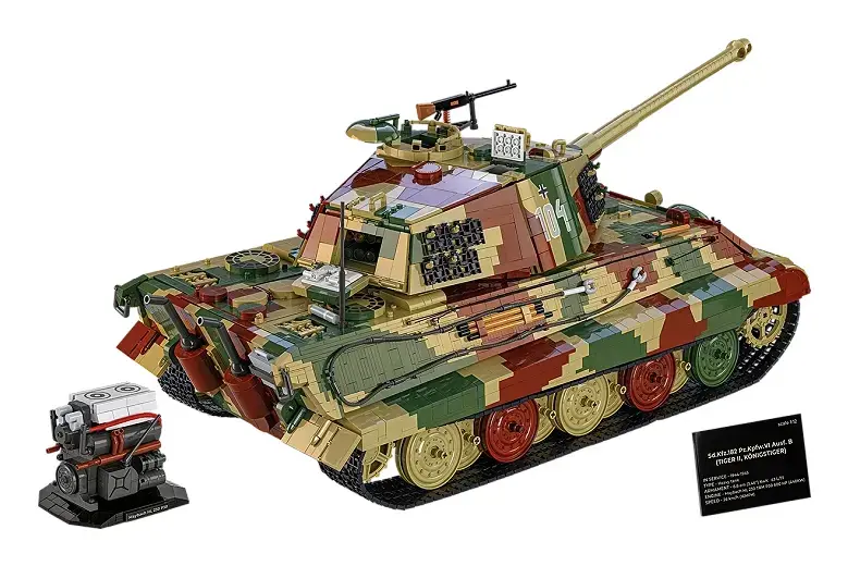 Cobi Tiger II King Tiger конструктор-танк 1:12 Photo 2