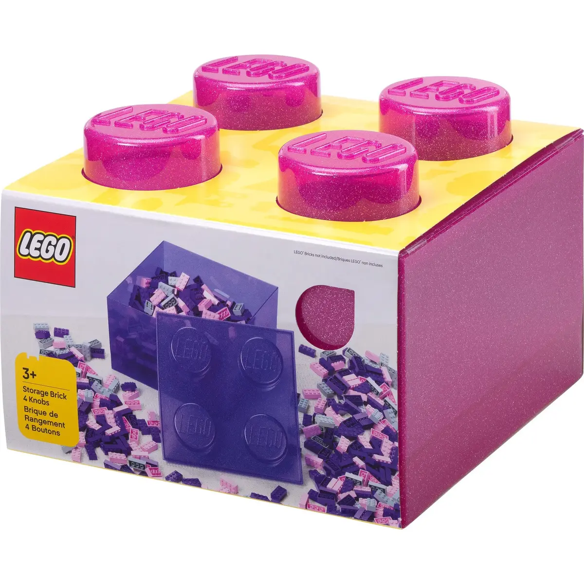 Storage Brick 4 Top Lid Glitter — room copenhagen Photo 3