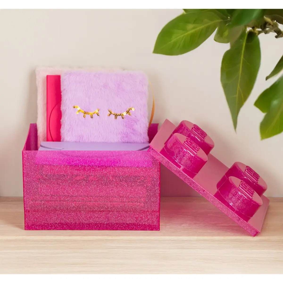 Storage Brick 4 Top Lid Glitter — room copenhagen Photo 5