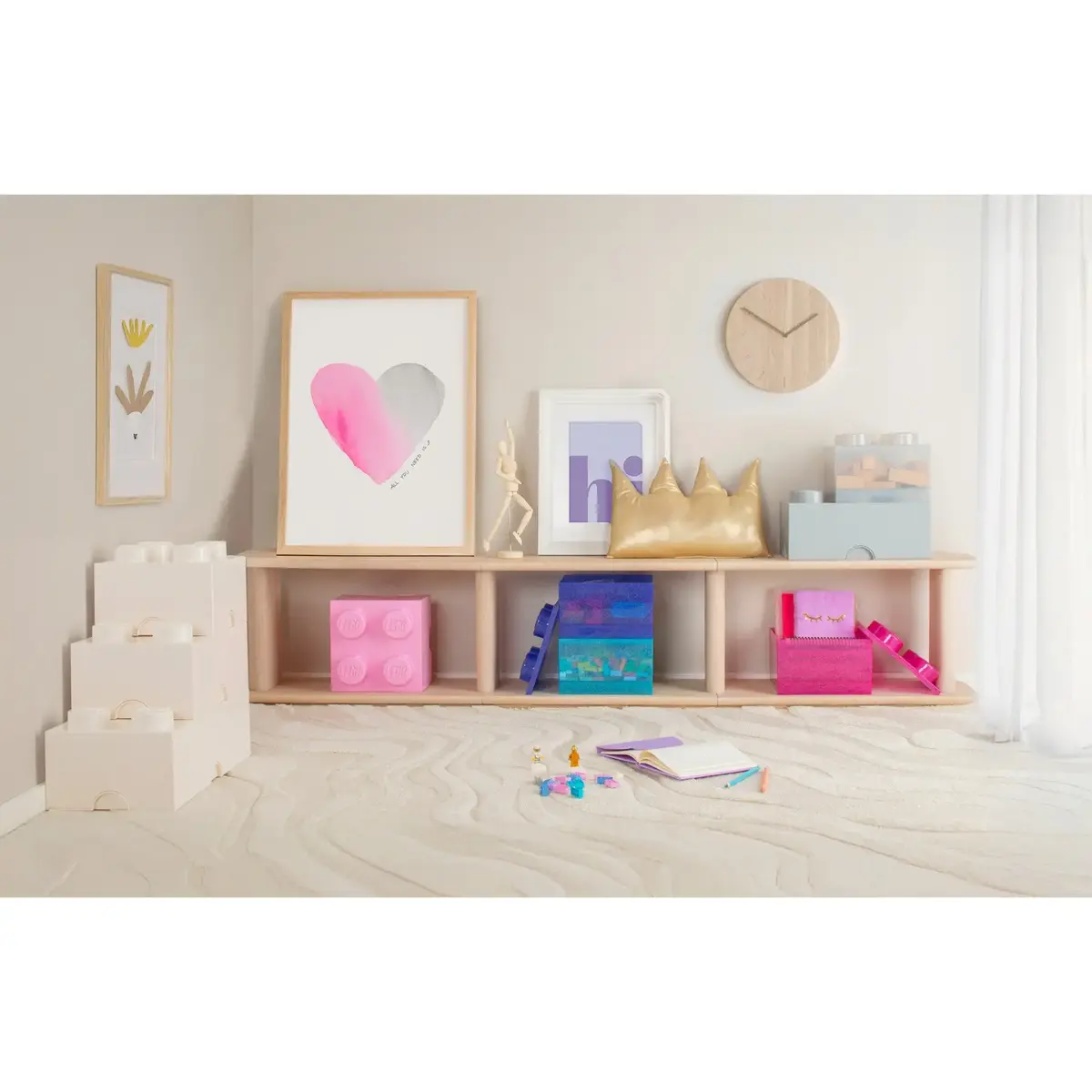 Storage Brick 4 Top Lid Glitter — room copenhagen Photo 6