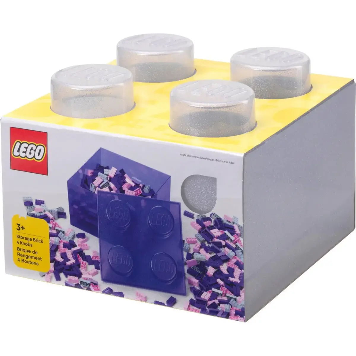 Storage Brick 4 Top Lid Glitter — room copenhagen Photo 3