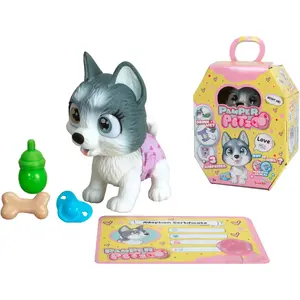 Toy figure Simba-Dickie Simba Pamper Petz Husky, collectible animal figurine