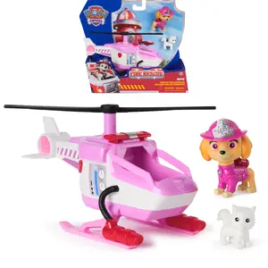Игрушечный вертолёт Spinmaster Paw Patrol — спасательный вертолёт Скай с фигурками Скай и кота